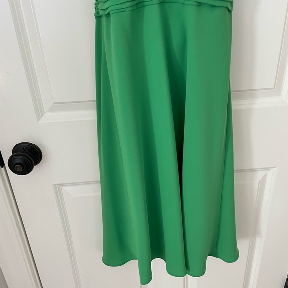 JONES OF NEW YORK HALTER RUCHED WAIST FLARED DRESS NEW - Picture 3 of 7